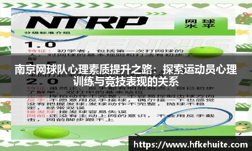 南京网球队心理素质提升之路：探索运动员心理训练与竞技表现的关系